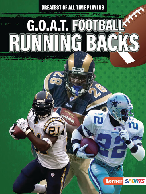 Title details for G.O.A.T. Football Running Backs by Alexander Lowe - Available